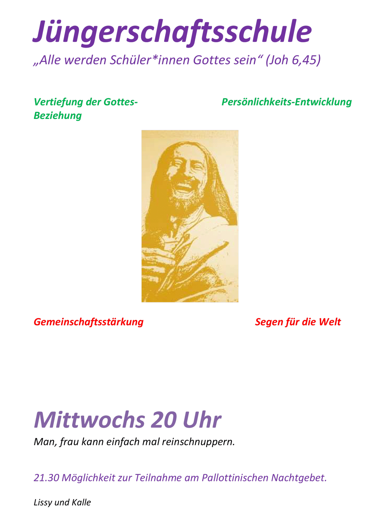 Jüngerschaftsschule @ St. Christophorus | Berlin | Berlin | Deutschland